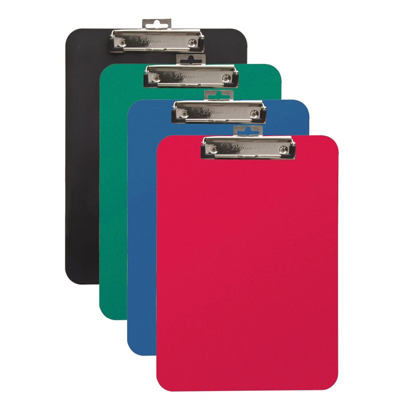 Baumgartens Mobile OPS Unbreakable Recycled Clipboard, 0.25" Clip Capacity, Holds 8.5 x 11 Sheets, Green - Image 2